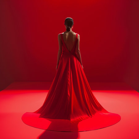 Close up of a woman's hand weaving a colorful loom.の素材