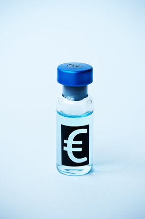 Euro debt crisis vaccineの写真素材