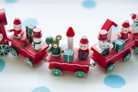 Delivery christmas gift boxの写真素材