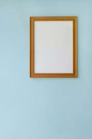 Frames on the wallの写真素材