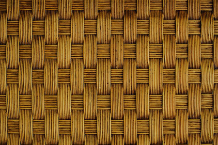 Bamboo wall panels used on houses in asia