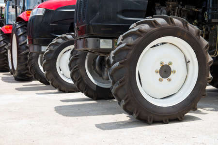 Wheel tractorの写真素材