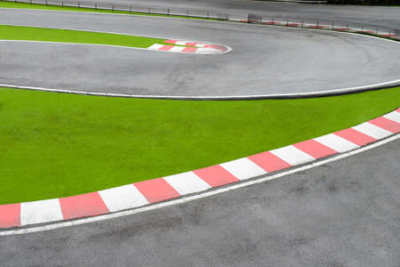 Radio controlled racing circuitの写真素材