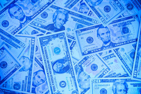 USA Dollar bills backgroundの写真素材