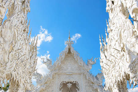 Rong Kun Temple in Thailandの写真素材