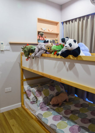 Child room with furnitureの写真素材