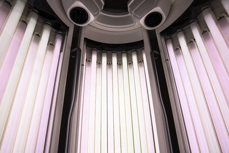 machine for total body tanningの写真素材
