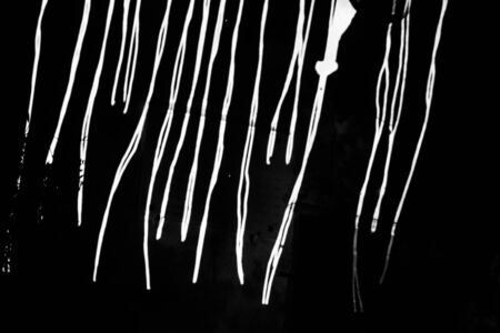 Abstract background with dark background and irregular white lines.の写真素材