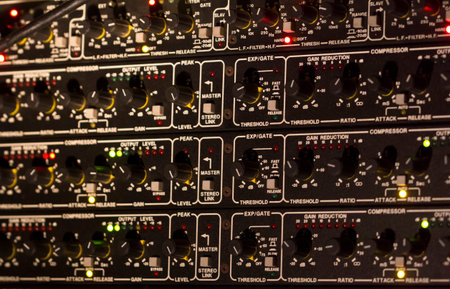 Sliders to change the sound of the musical sound