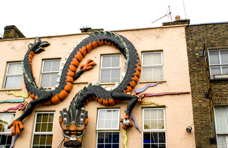ornate buildings in Camden Townのeditorial素材