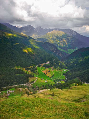 passo Rombo Between Italy and Austriaの写真素材
