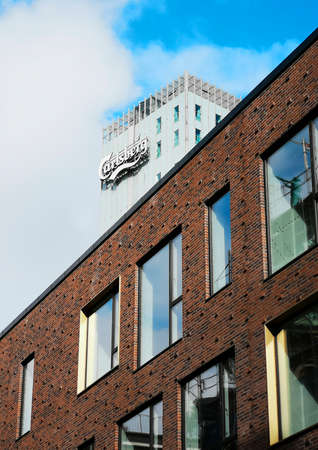 production buildings of the Carlsberg Breweryのeditorial素材