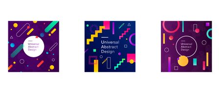 Colored composition of abstract background designのイラスト素材