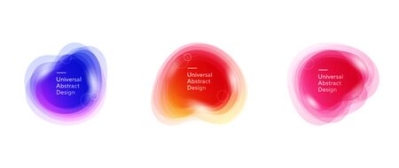 Modern creative collection of abstract elementsのイラスト素材