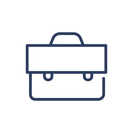 Suitcase thin line iconのイラスト素材