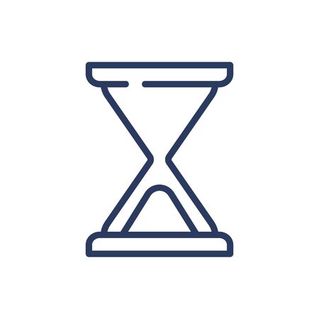 Hourglass thin line iconのイラスト素材