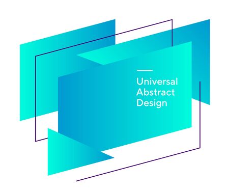 Vibrant futuristic regular elementsの写真素材