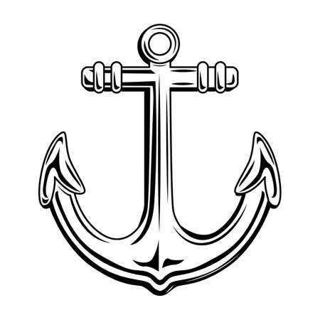 Anchor illustrationのイラスト素材