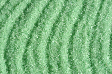 Green crystals of sea saltの写真素材