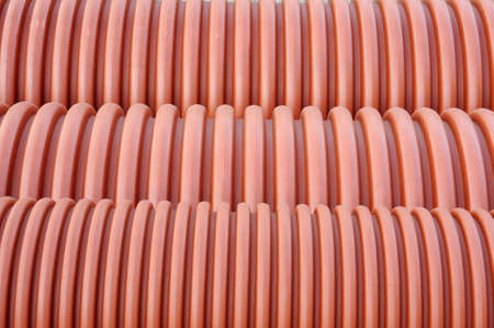 Plumbing tubes close-upの写真素材