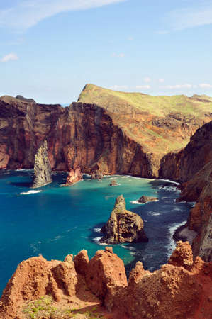 East  coast of Madeira island - Ponta de Sao Lourencoの写真素材