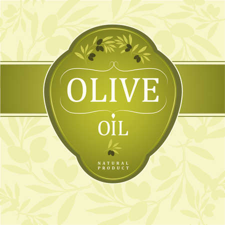 Olive background  For labels, pack のイラスト素材