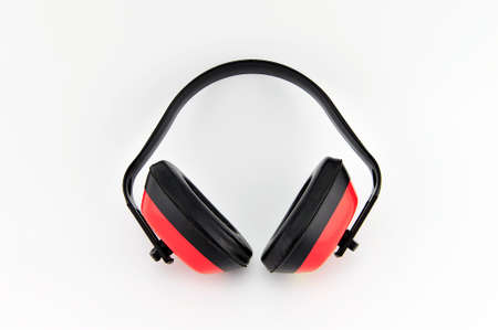 Red Earmuffの写真素材