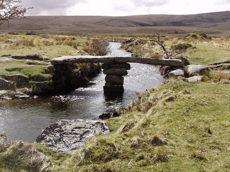 small clapper bridgeの写真素材