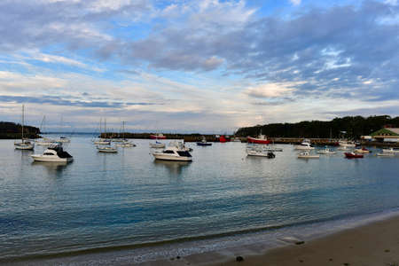 A view of Ulladulla harbor on the South Coast of New South Wales, Australiaのeditorial素材