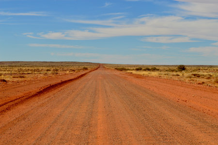 in  australia the concept of travel and relax in the desert