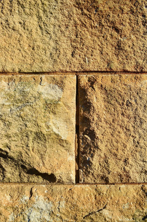 Background of stone wall texture. Close-up of stone wall.