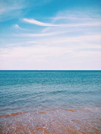 Shot taken on Seaton Sluice beach in Newcastleの素材