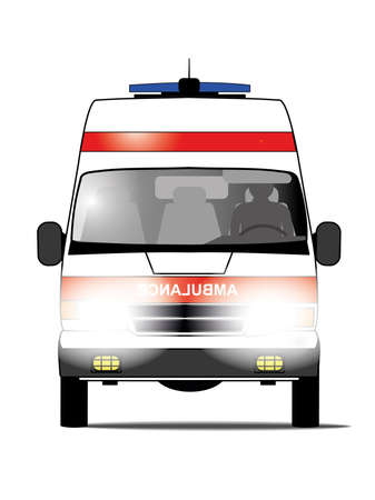 Ambulanceのイラスト素材