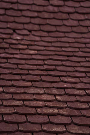 roof tiles close-up as an abstract background. high quality photoの写真素材