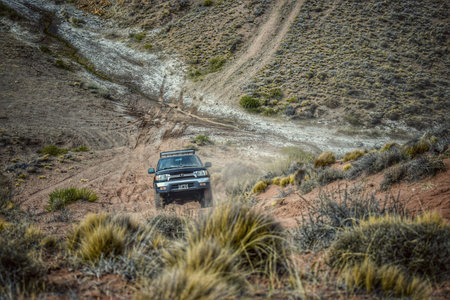 4x4 offroad vehicle in the desert