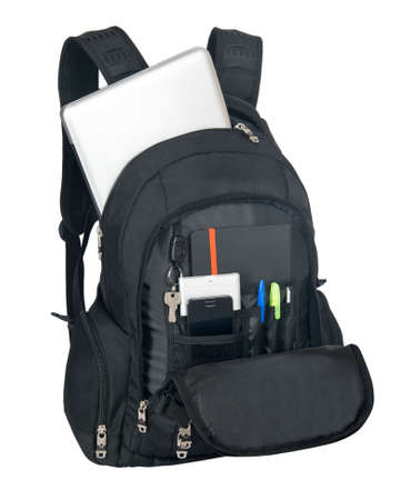 Backpack Isolated on a White Backgroundの写真素材