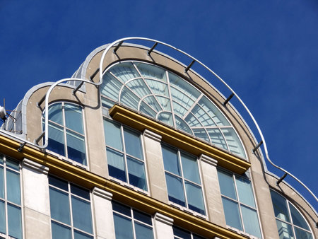 portrait of penthouse at business building