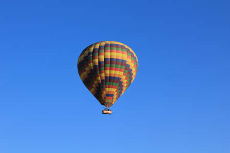 Hot air ballooning in Cappadocia / Turkeyの写真素材
