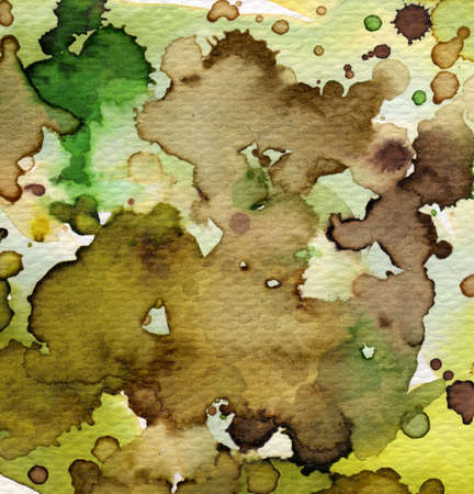 nice green watercolor background for a Website の写真素材