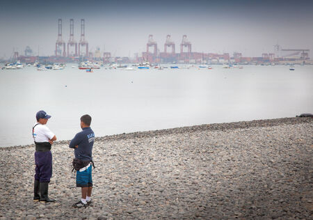 Port of Callao, Lima, Peru 2011-06-19 3:46:29 PMのeditorial素材