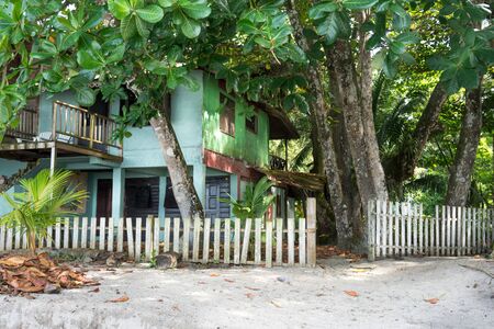 Beach, Colour Image, Day, Horizontal, Island, Nature, No People, Outdoors, Photography, Scenics, Summer, Tourism, Tranquil Scene, Tranquillity, Travel, Travel Destinations, Trinidad And Tobago, Trinidad - Trinidad And Tobago, Vacations, Built Structure, Bの写真素材