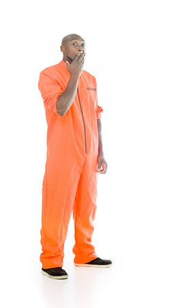 model isolated white background worried mistakeの写真素材