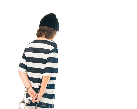 male kid child model isolated white backgroundの写真素材