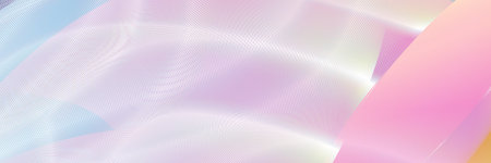 Abstract background blue light colorful wave futuristic design organic flow