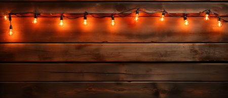 christmas lights and decorations wooden christmas box with red bow light, red, christmas background,の素材
