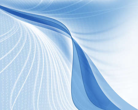 abstract composition with blue and white digital numbers and central beltの写真素材