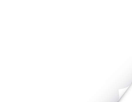 Vector Illustration of Letter Sized Page With Curled Corner (all elements individually organized in named layers)のイラスト素材