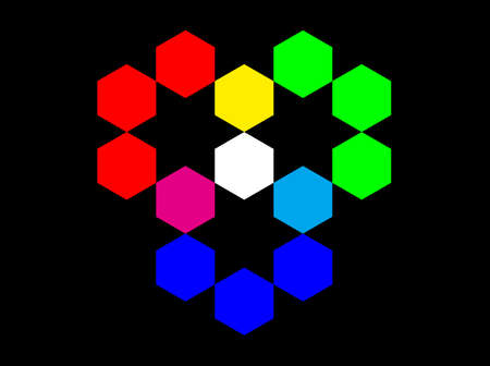 Illustration of Color Modelのイラスト素材