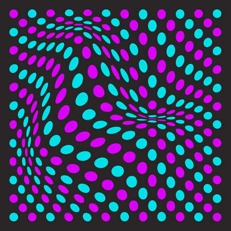  Illustration of Colored Dots Patternのイラスト素材