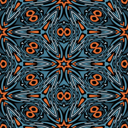 Abstract Seamless Pattern Vector Illustrationのイラスト素材